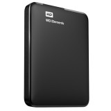 1 TB Western Digital Elements Portable HDD (2,5", USB 3.0, fekete)