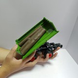 1:16 Traktor Építőszett – Kombinálható Mezőgazdasági Jármű Részek, Barkácsolható Játék Ajándék Gyerekeknek