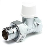 1/2" visszatérő radiátorszelep egyenes ARCO