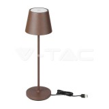1.5W LED asztali lámpa, corten-homok színű, 3000K, IP54