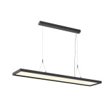 1 ágú függeszték, 120x26cm, 4000K természetes fehér, 5000 lm, CRI 80, 80°, UGR 19, SLV Worklight 1005395
