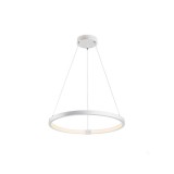 1 ágú függeszték, 60cm átmérő, fehér, 3000K/4000K CCT kapcsolóval, 1400 lm, CRI 80, SLV One 60 1002910