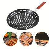 1 db rozsdamentes acél BBQ grill kosá