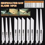 1 készlet 10 db Bi-Metal univerzális fűrésztörlő