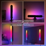 1 készlet Intelligens LED Fénysáv RGB megvilágítással