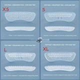 1 pár saroktartó betét, sarokpárna, túl nagy saroktartó cipő, puha sarokpárna betétek, magas sarkú bő tornacipőhöz, öntapadó