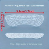 1 pár saroktartó betét, sarokpárna, túl nagy saroktartó cipő, puha sarokpárna betétek, magas sarkú bő tornacipőhöz, öntapadó