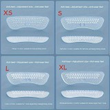 1 pár saroktartó betét, sarokpárna, túl nagy saroktartó cipő, puha sarokpárna betétek, magas sarkú bő tornacipőhöz, öntapadó