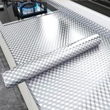 1 tekercs magas hőmérsékletnek ellenálló alumínium konyhai matrica