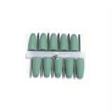 10 db gumi szilikon maró manikűr kövekhez körömfúró gép manikűr kiegészítők körömpuffer polírozó szerszám