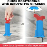 10 db műanyag csempe szintező rendszer,