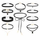 10 db-os choker nyaklánc szett