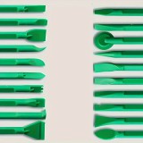 10 db-os műanyag feszítő szerszámkészlet elektronikához