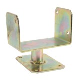 100-as oszloptartó talpas