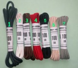 100 cm hosszú cipőfűző többféle színben - 2 mm