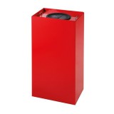 100 l szelktív hulladékgyűjtő - piros 4345-6