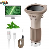 1000× Kézi Digitális Mikroszkóp – IPS Kijelző, USB Kamera