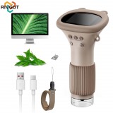 1000× Kézi Digitális Mikroszkóp – IPS Kijelző, USB Kamera