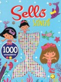 1000 strassz - Sellő színező