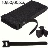 10db állítható és újrafelhasználható kábelvezető heveder