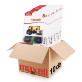 10db Maxell FLIX 8GB pendrive [USB 2.0] Fekete-Zöld CSOMAG!