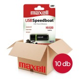 10db Maxell Speedboat 16GB Pendrive USB 2.0 CSOMAG!