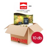 10db Maxell X-series 16GB micro SDHC + adapter CL10 (90 MB/s olvasási sebesség) CSOMAG!