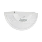 10W LED PIR szenzoros fali lámpa SAMSUNG Chip, 3 az 1-ben IP54, fehér színű