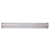 10W LED Tükörvilágítás króm végzáróval IP44 Hideg fehér