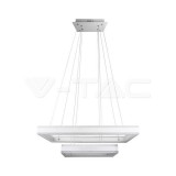 113W Szabályozható fényerejű csillár, fehér színű 3000K