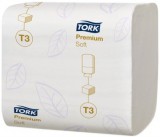 114273 Tork Premium hajtogatott toalettpapír, soft T3 Bulk rendszerhez