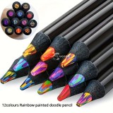 12 db-os szivárvány ceruza, varázslatos színátmenetekkel
