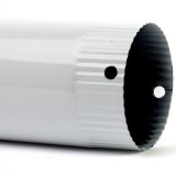 120 füstcső zománcozott (80cm)