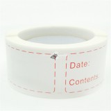 125 lapos, levehető fagyasztócímkék, konyhai élelmiszer-tároló matricák edényekhez és fedőkhöz