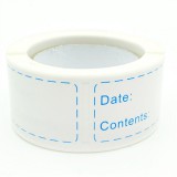 125 lapos, levehető fagyasztócímkék, konyhai élelmiszer-tároló matricák edényekhez és fedőkhöz