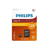 128 GB MicroSDXC Philips memóriakártya (Class 10, U1)