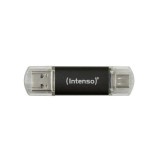 128 GB Pendrive USB 3.2 Intenso Twist Line (fekete)