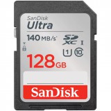 128GB SanDisk Ultra SDXC 140MB/s (SDSDUNB-128G-GN6IN)