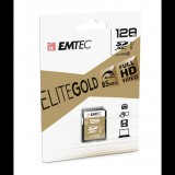 128GB SDXC Emtec Elite Gold UHS-I U1 (ECMSD128GXC10GP) (ECMSD128GXC10GP) - Memóriakártya