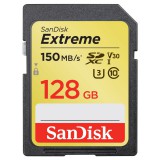 128GB SDXC Sandisk Extreme CL10 U3 V30  (SDSDXV5-128G-GNCIN/183525) (SDSDXV5-128G-GNCIN/183525) - Memóriakártya