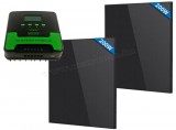 12V 400 Watt napelemes töltő szett töltésvezérlővel Solarfam MSZ-2X200W-S-Black-CM-D40-MPPT MonoSolar