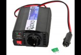 12V -ról >> 230V -ra + USB 500W / 250W FESZÜLTSÉGÁTALAKÍTÓ INVERTER AUTÓS ÁRAMÁTALAKÍTÓ 12/230V KONVERTER
