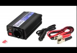 12V -ról >> 230V -ra + USB 700W / 350W FESZÜLTSÉGÁTALAKÍTÓ INVERTER AUTÓS ÁRAMÁTALAKÍTÓ 12/230V KONVERTER