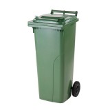 140 l műanyag Kuka - zöld 0012-2