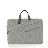 15 colos laptop táska MacBookhoz és notebookhoz, hordozható laptop tok fogantyúval, szürke, XO CB05