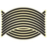 16 db Tuning Felni Dekorációs Csík Autókhoz és Motorokhoz