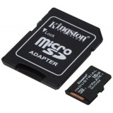 16 GB MicroSDHC Kingston Industrial memóriakártya (Class 10, SD adapter)