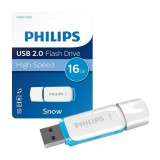 16 GB Pendrive 2.0 Philips Snow Edition (fehér-kék)