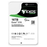 16 TB Seagate Exos X16 HDD (3,5", SATA3, 7200 rpm, 256 MB cache)