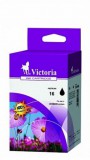 16 Tintapatron X72, 74, 75 nyomtatókhoz, VICTORIA fekete, 410 oldal (kompatibilis)